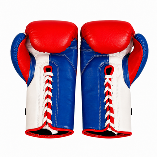 Impact Pro Classic Red & Blue & White Johnny D Boxing Gloves