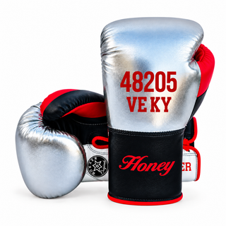 Black & Silver & White & Red Martin F