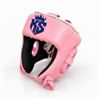 Open face Head guard (Haringey) Pink(baby) Kai H Head Guard
