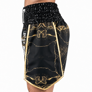 Empress BX Black & Gold Louis Custom Boxing Shorts & Trunks