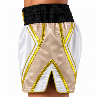 Lucy 210693 Muay Thai shorts with thin waistband triangle design