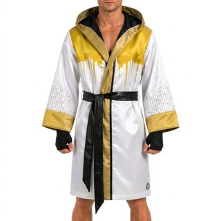White & Dark Gold Eduardo