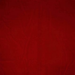 Red genuine velvet