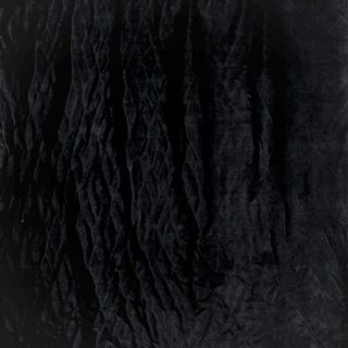Black genuine velvet