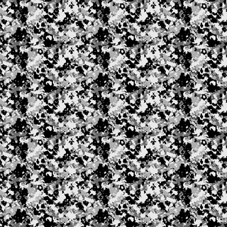 Black white camo
