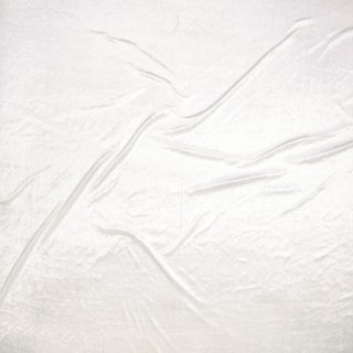 White Genuine velvet