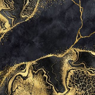 Black gold Marble