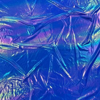 Blue foil dot