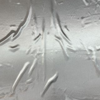Silver Glossy Satin