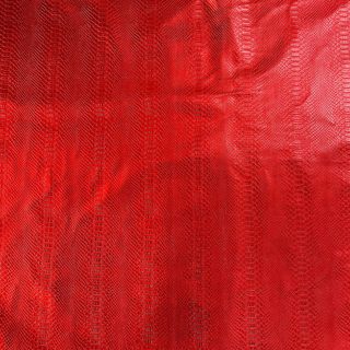 Red Metallic Snake