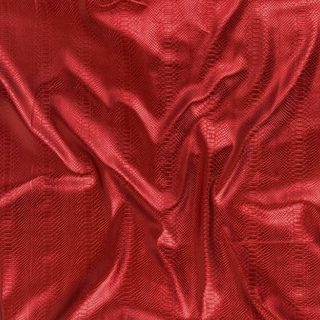 Red Metallic Snake