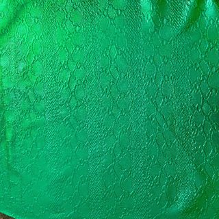 Green Metallic Snake