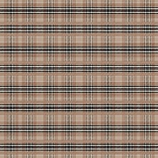 Light Brown Tartan
