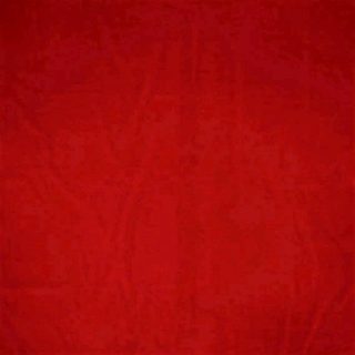 Red genuine velvet