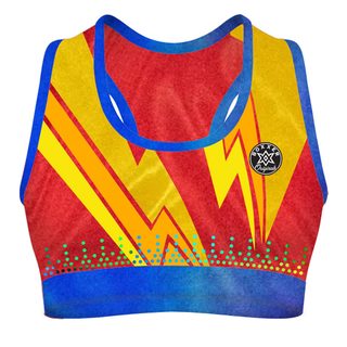Boxxerworld Lightning Bolt Sport Bra