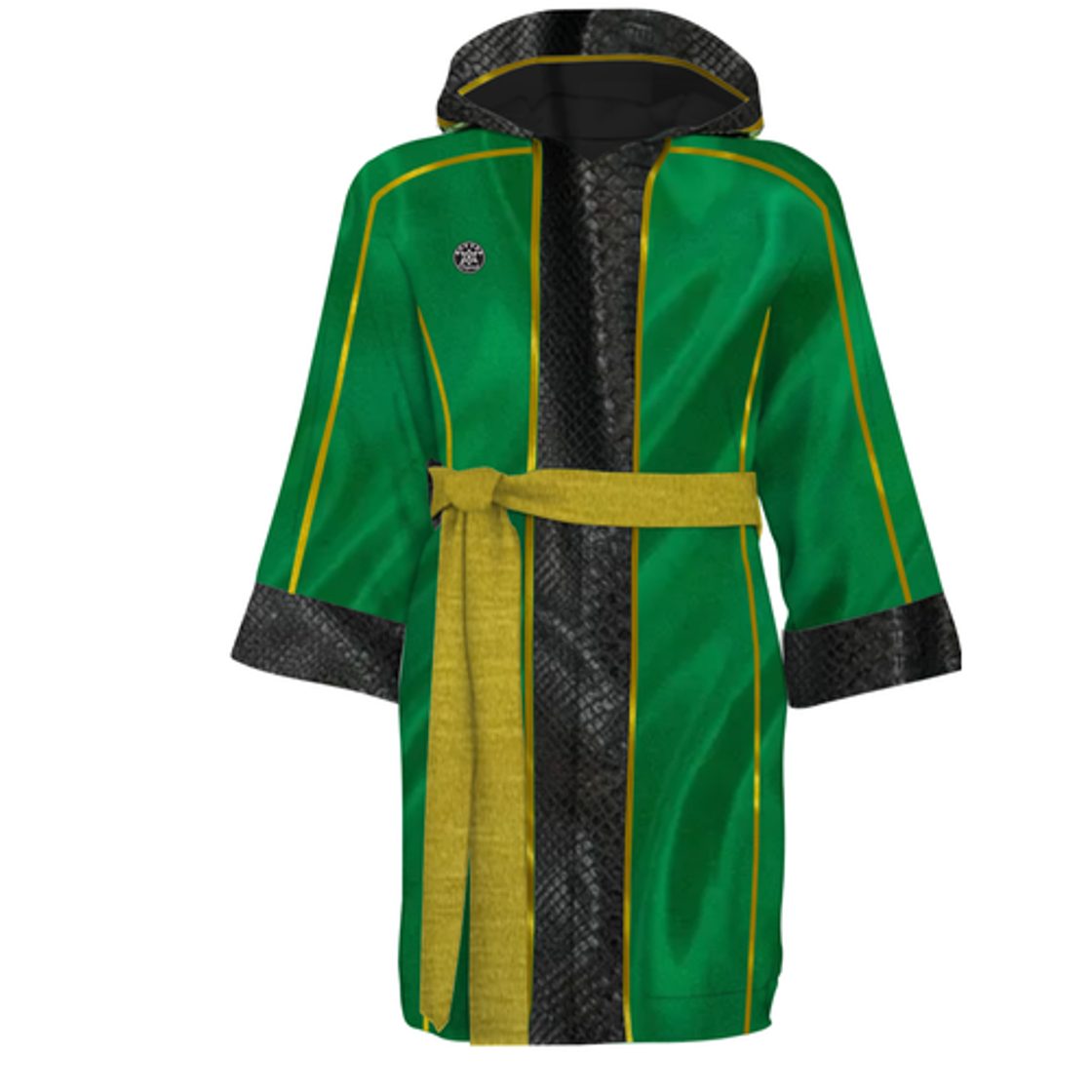 Ram Graphic Robe Cognac Robe | Custom Fightwear | Robes | Boxxerworld