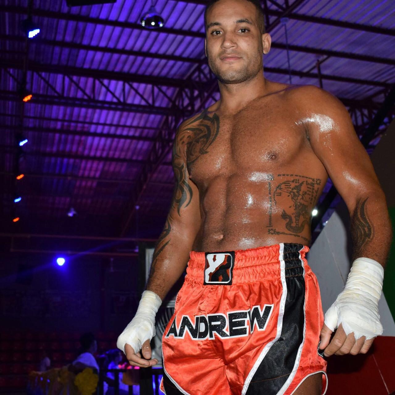 Boxxerworld Andrew McPolin Muay Thai fight